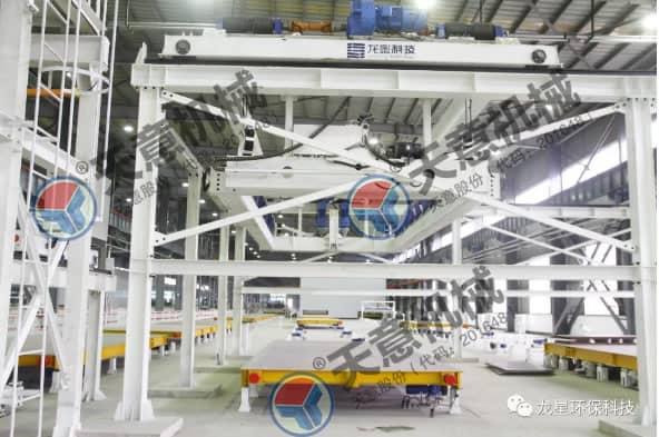 熱烈祝賀天意機械與龍星科技PC構(gòu)件生產(chǎn)線順利交接！