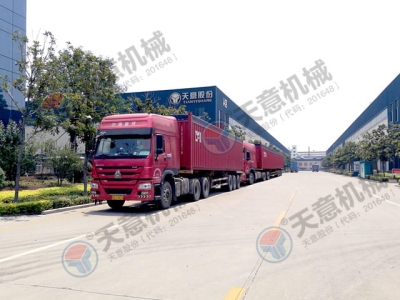 天意國際再創(chuàng)佳績(jī)――輕質(zhì)墻板生產(chǎn)線出口美國